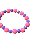 Purple and pink