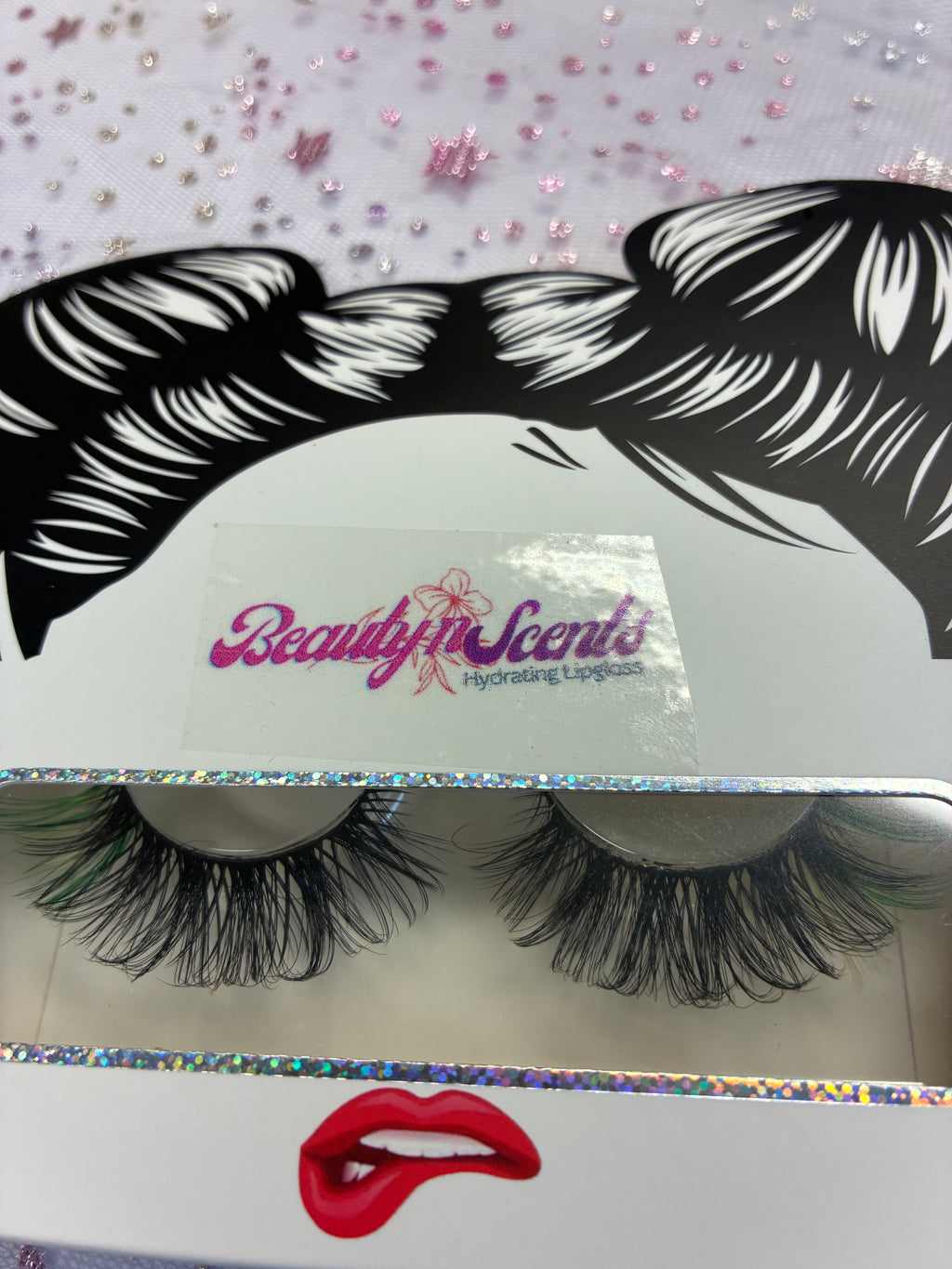 Pop of color lashes
