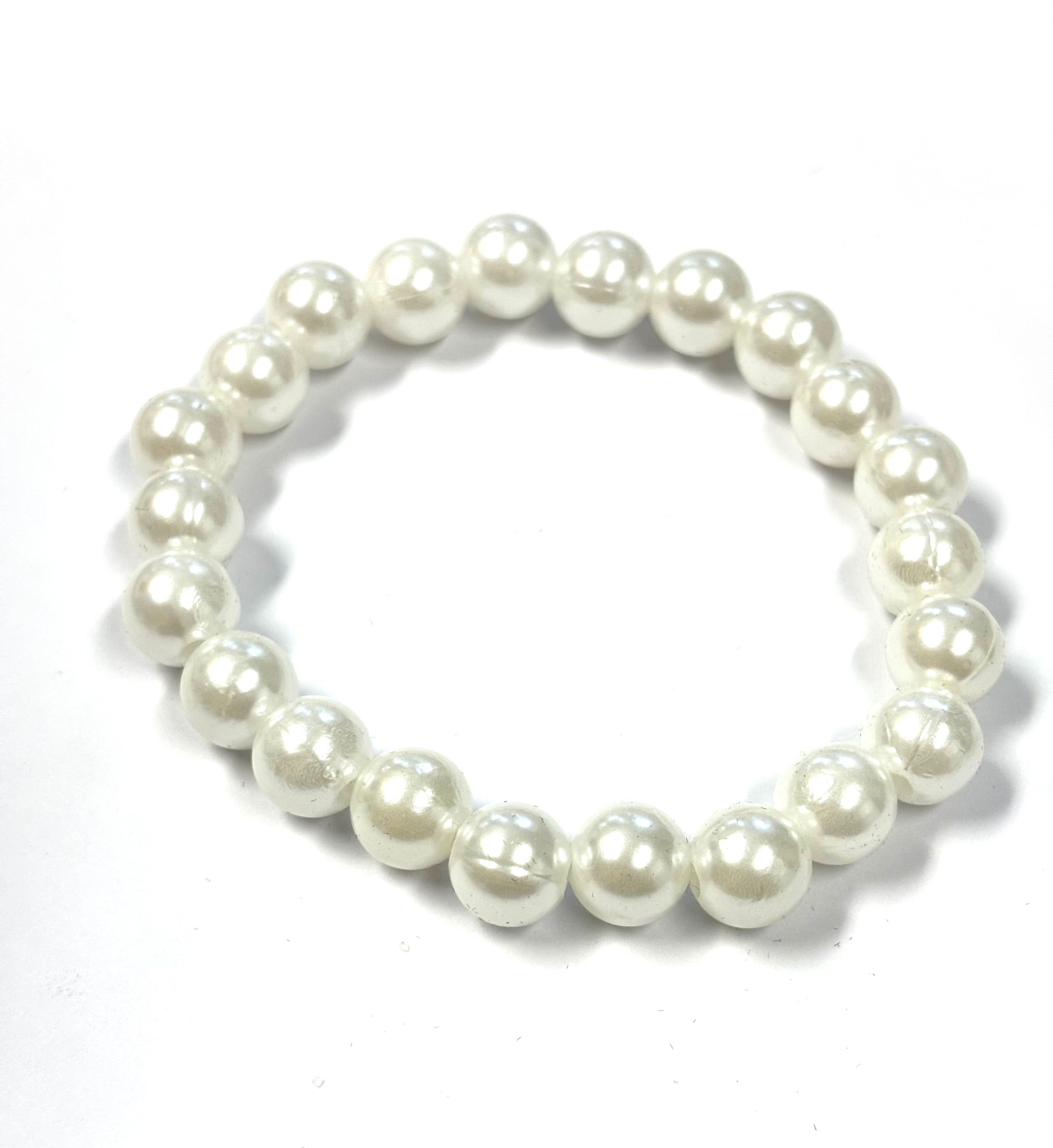 Pearl handmade beaded bracelet