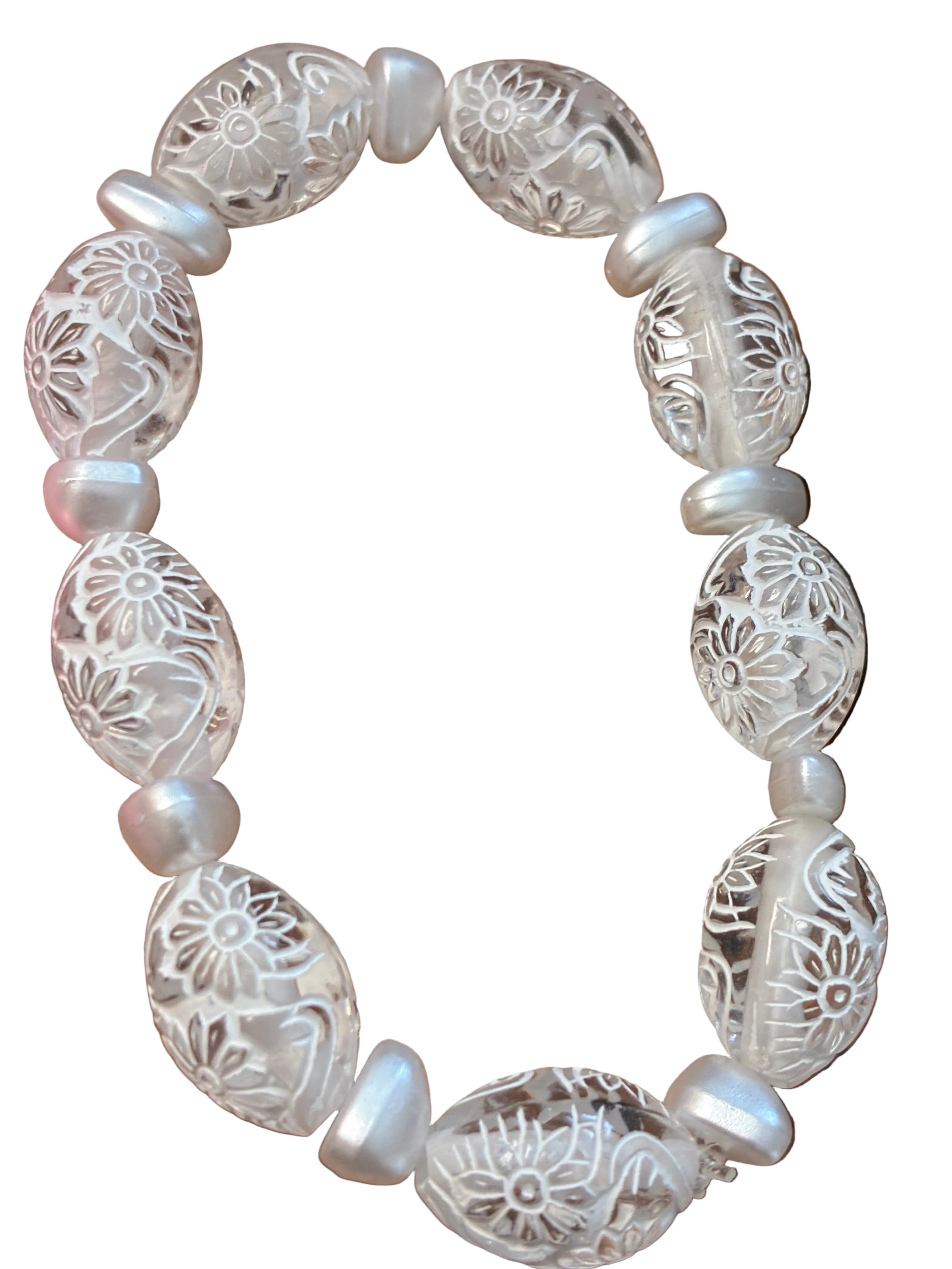 White bracelet