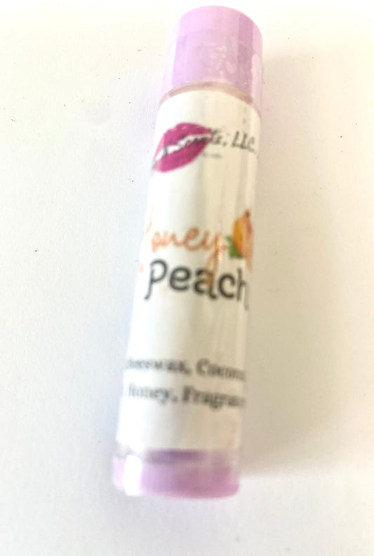 Honey peach lip balm