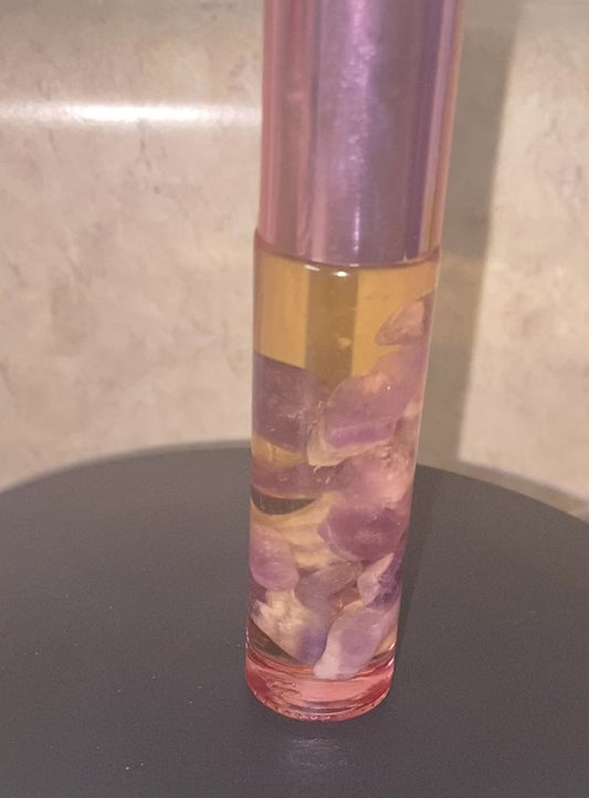 Amethyst lip oil