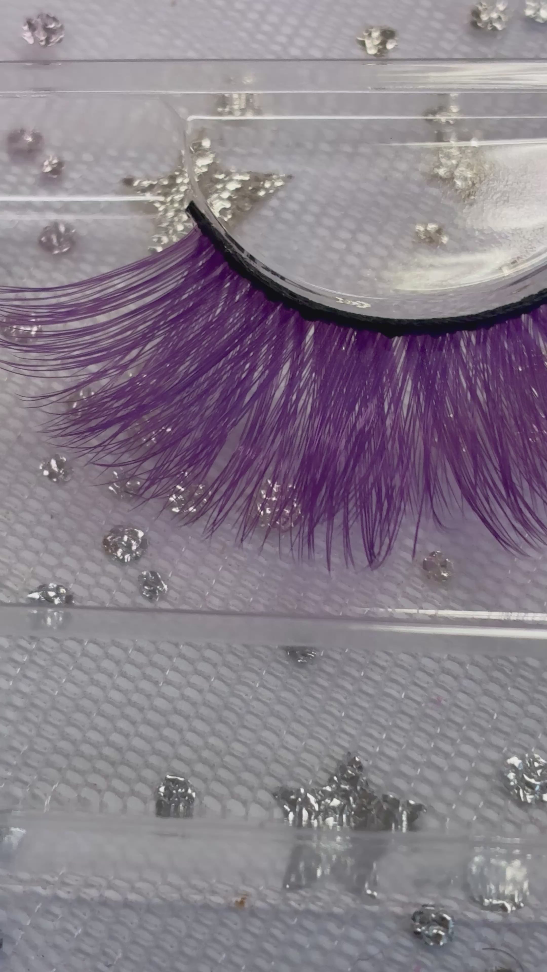 Colored lashes